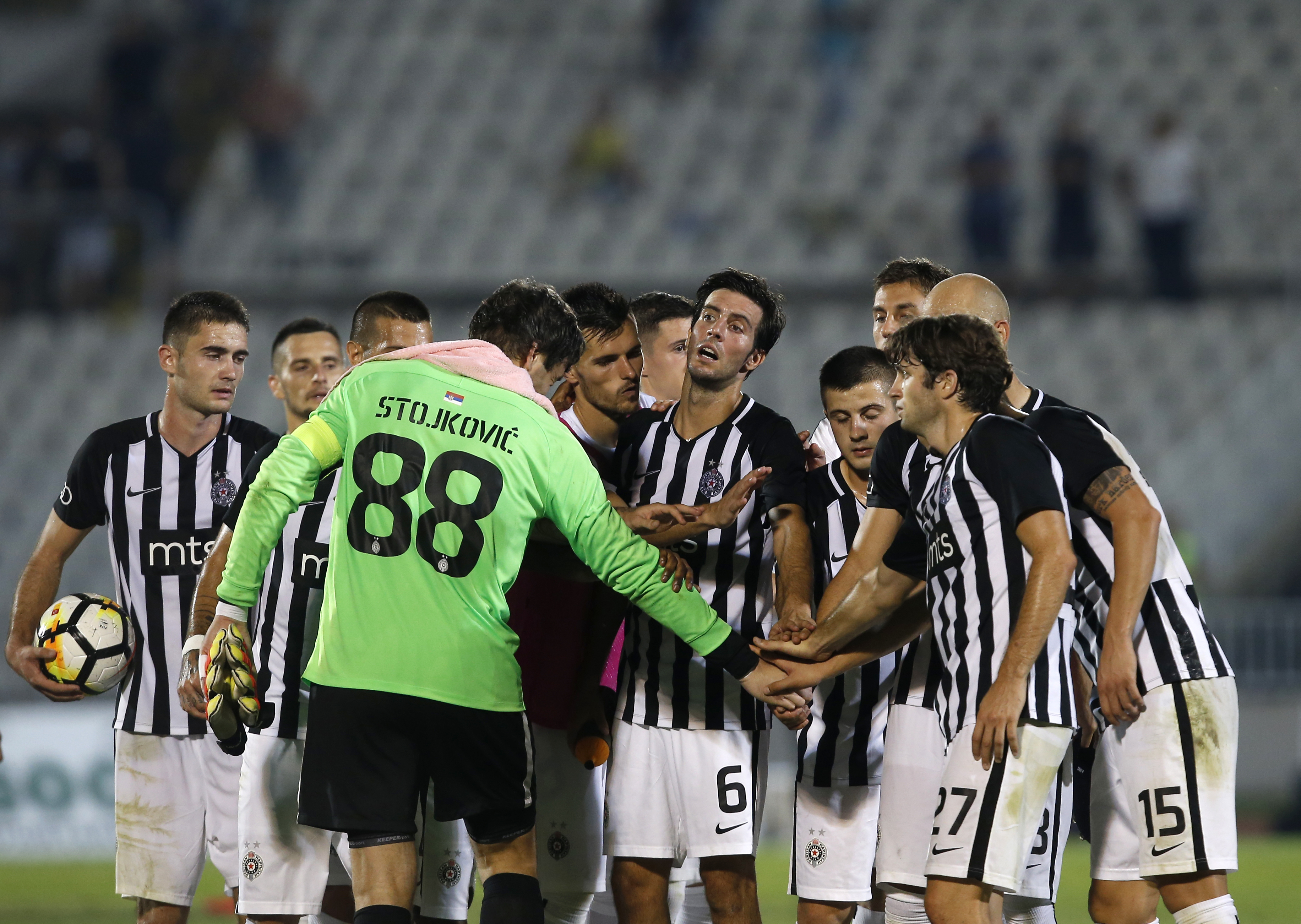 Partizan traži odlaganje utakmice protiv Rada