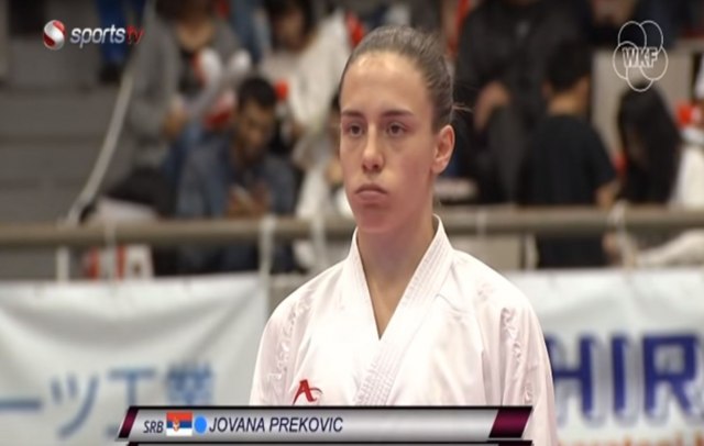 Jovana Preković šampionka sveta u karateu