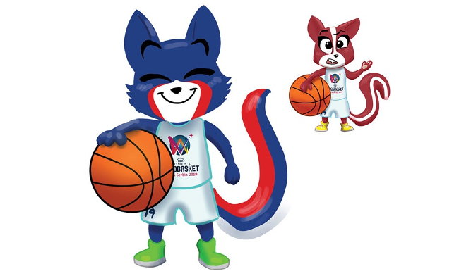Poznate maskote evropskog prvenstva u košarci u Srbiji i Letoniji